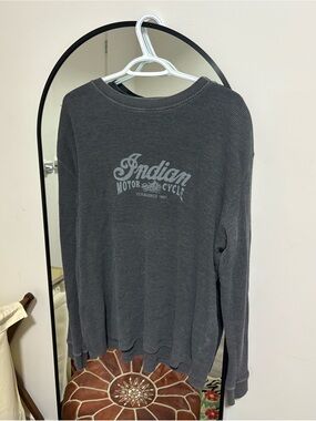 Vintage Indian Motorcycles Waffle Knit Thermal Size XL